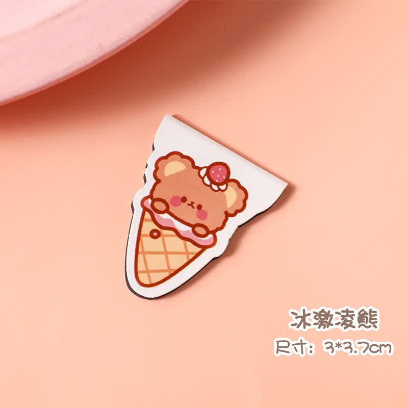 创意卡通可爱磁性书签儿童小学生用精美磁力翻书页夹磁铁奖励礼物