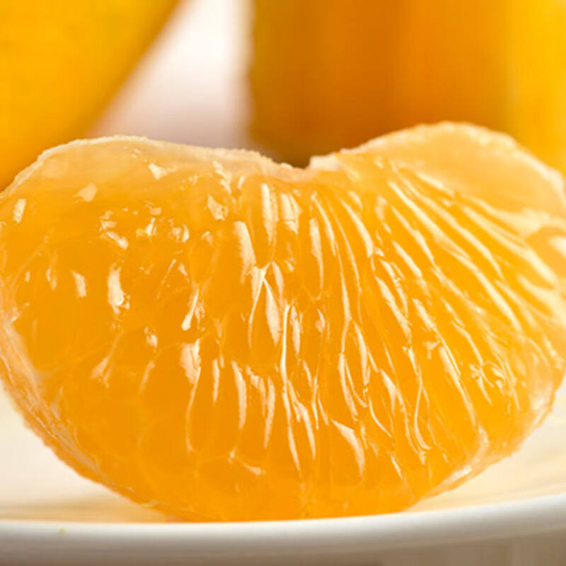 橙世之光爱媛果冻橙爆汁橙手剥橙子甜橙红美人泉水柑当季水果京东顺丰快递 8斤大果18颗以内