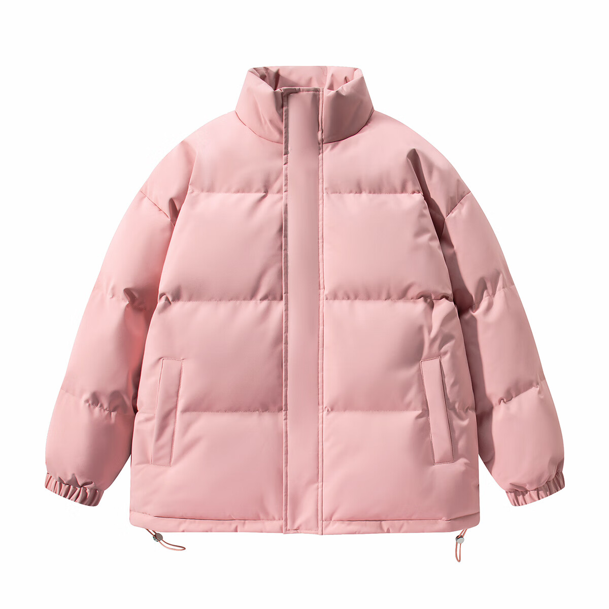 蕉下森林时尚百搭潮款棉衣立领棉衣棉服宽松潮牌外套冬装面包服 黑色 S (80-110斤)
