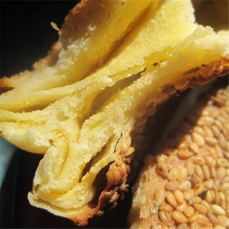 隽颜堂东北辽宁朝阳凌源烧饼传统手工糕点吊炉烧饼 凌源烧饼 现做现发