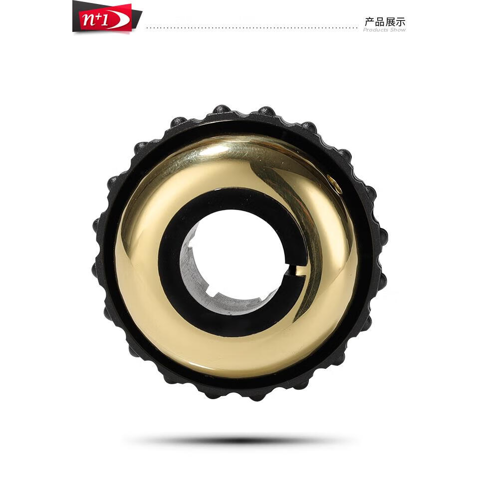 n 1自行车铃铛折叠车旋转铃铛单盘车适用喇叭个性隐藏式配件 转铃金色