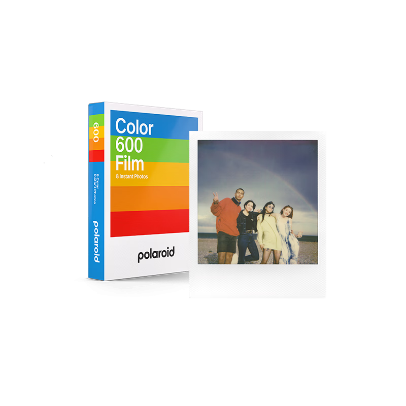 ��������Polaroid��600�������������ֽ ���Ž�Ƭ����I-2&Now&Now+&Lab���á� 25��6-8��600�Ͱ׿��ɫ��ֽ(8��)