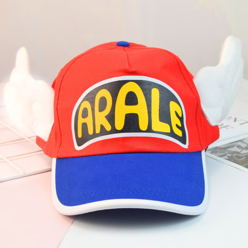 霜魄阿拉蕾帽子女带翅膀的帽子可爱阿雷拉小飞帽小天才帽子出游团建帽