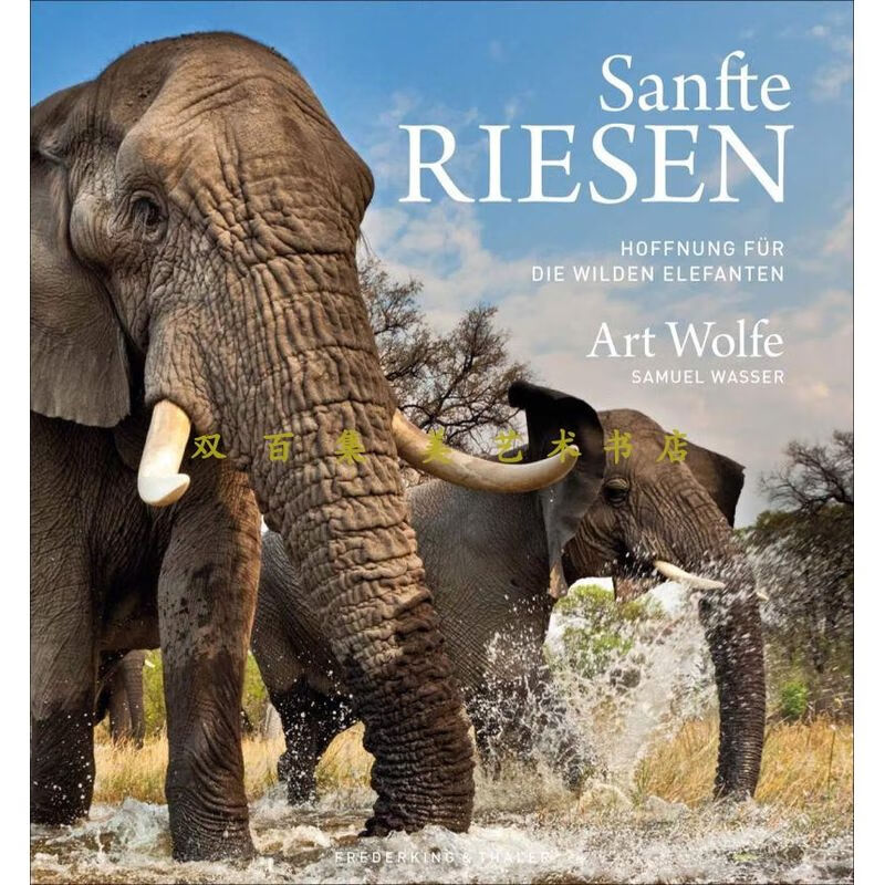 art wolfe 温柔的大象 sanfte riesen 自然摄影大师德语