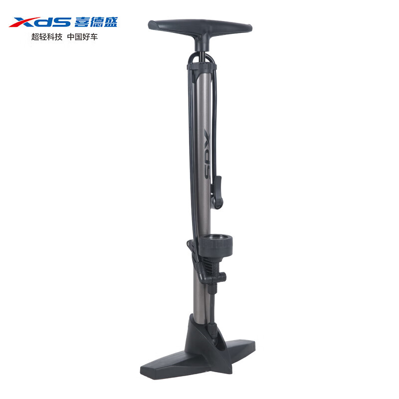 喜德盛高压电动打气筒便携家用充气泵 钛金_黑