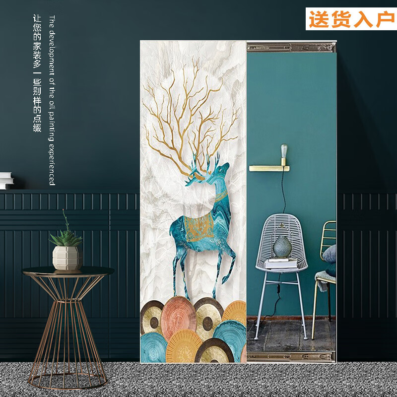 南啵丸隐藏镜子 穿衣镜子壁挂墙全身家用女生卧室可遮挡推拉隐藏式