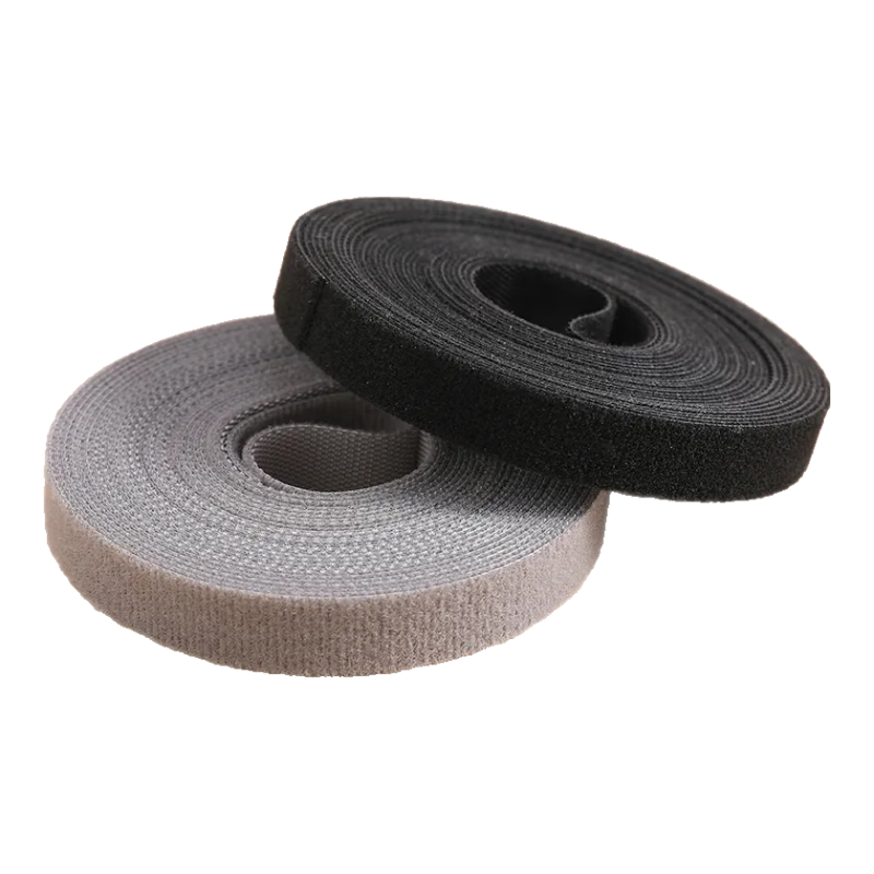 【京东物流】数据线收纳神器魔术贴扎带理线家居电脑束线充电线固定绑带自粘 黑色5米-【1.2cm宽】