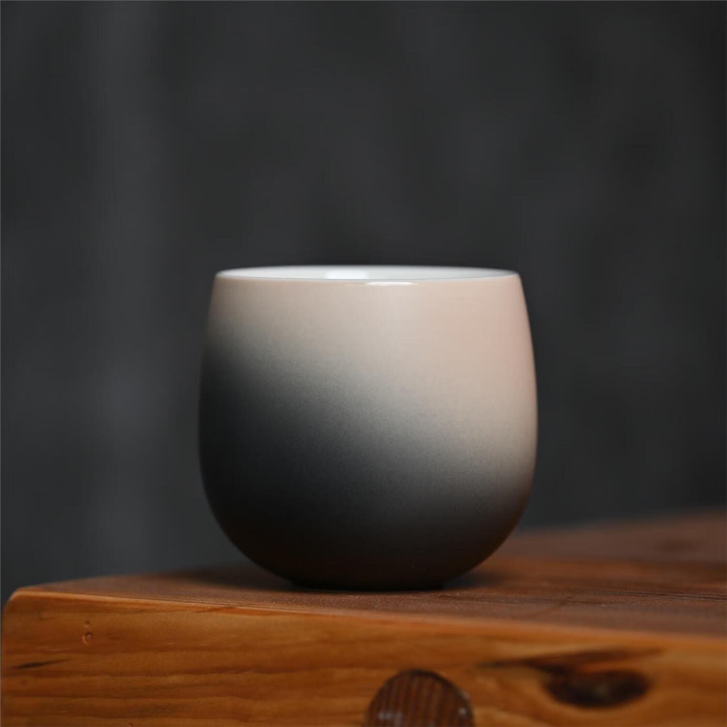 关耳窑小圆杯 combo咖啡杯 手冲杯出品杯闻香杯品鉴杯奶咖杯 黑砂