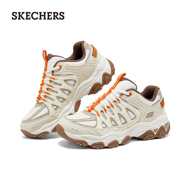 斯凯奇（Skechers）女款休闲户外鞋180172 灰褐色/多彩色/TPMT 36