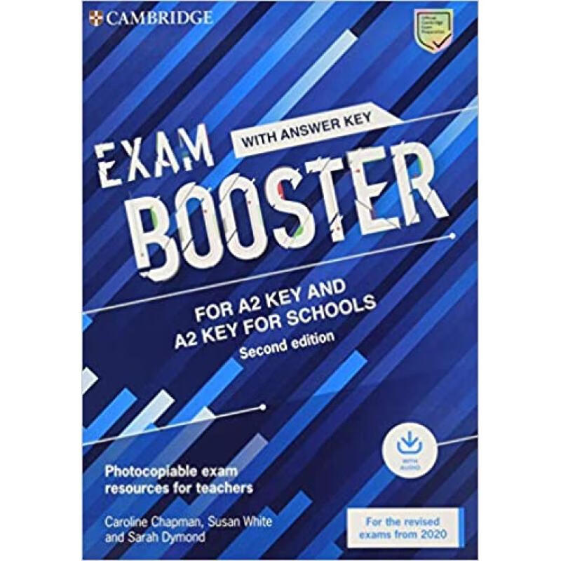 现货 剑桥KET考试 Exam Booster for Key and Key for Schools with Answer Key with Audio for the Revised 20...怎么样,好用不?