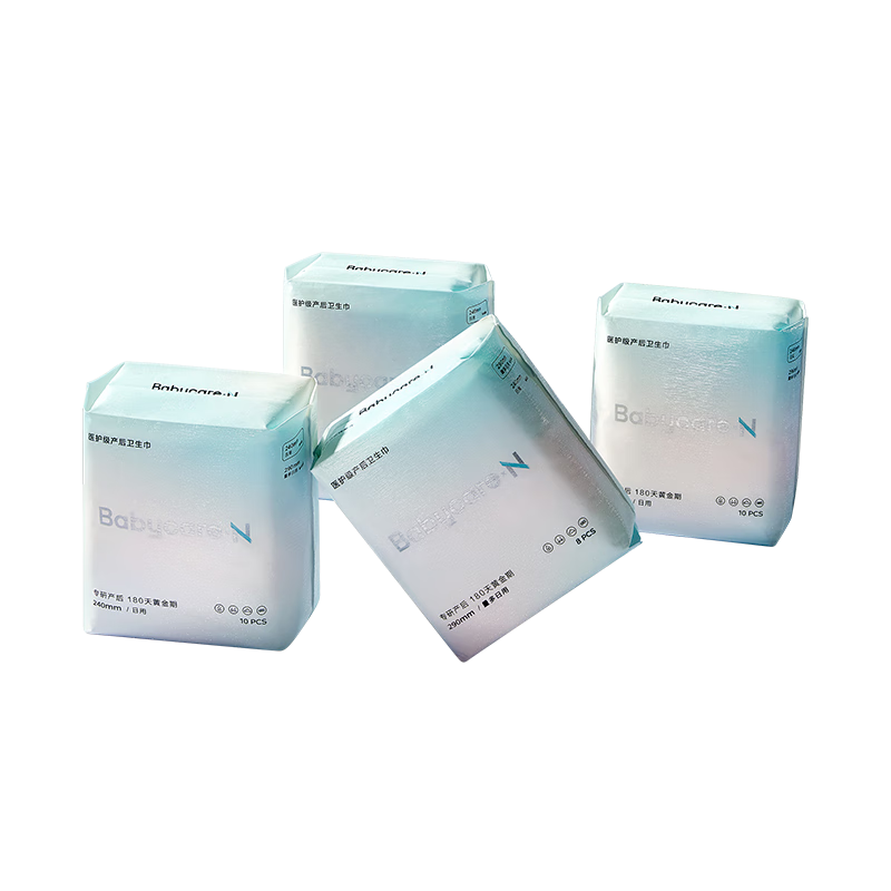 bc babycare 医护级女经期产妇姨妈巾 组合装 240mm 38片 240*3+290*123.6元