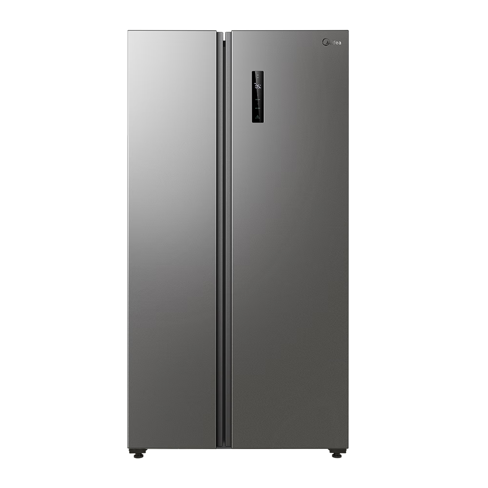 美的（Midea）607升对开门双开门家用超大容量智能变频电冰箱一级能效风冷无霜净味超薄可嵌入BCD-607WKPZM(E)