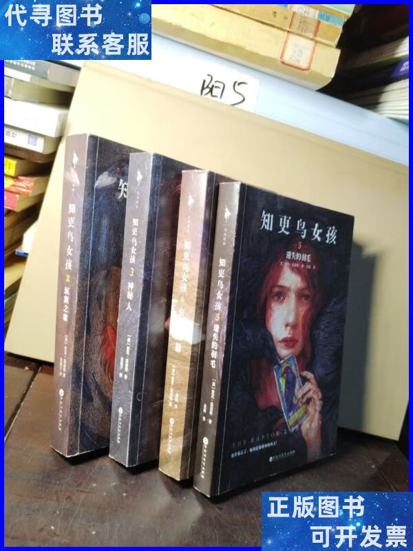知更鸟女孩2—5 百花洲文艺出版社二手书