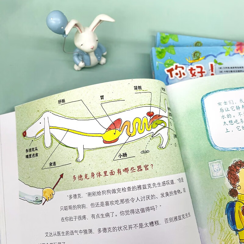 你好！奇妙的科学套装（全两册）：大自然探险家+生活里的数学家详情图