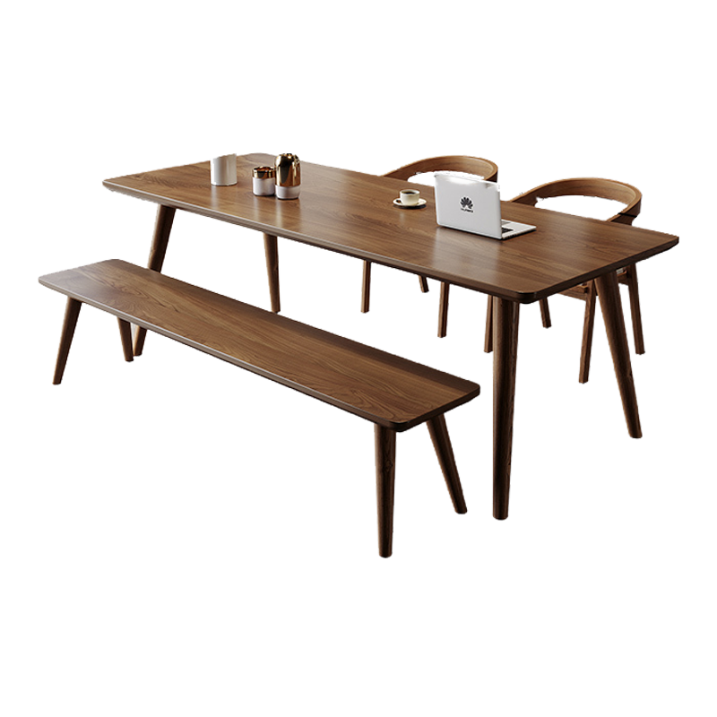 新雅鐵實(shí)木長桌 簡約現(xiàn)代 辦公家具培訓(xùn)桌洽談桌長條桌書桌會(huì)議桌工作臺(tái) 【單桌】長120*寬60*75 厚4.5cm