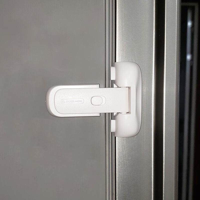 矮牵牛冰箱锁儿童安锁宝宝冰箱门浴室防偷吃关不紧扣防开冰箱门锁扣