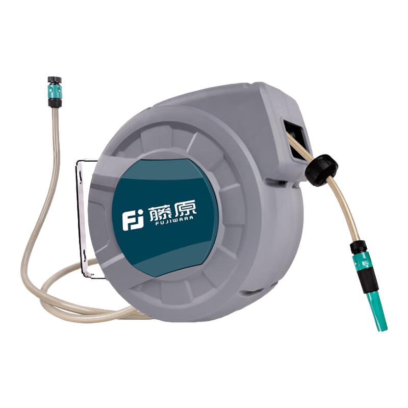 藤原自動(dòng)伸縮氣管卷管器電鼓卷線(xiàn)器水鼓水管車(chē)高壓氣動(dòng)工具收管器 15米5*8氣鼓TY11A-5815