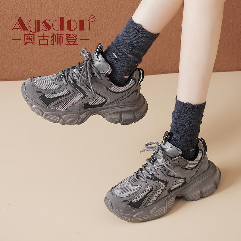 �¹�ʨ�ǣ�Agsdon���ϵ�ЬŮ�ﶬ�¿�����͸���˶�Ь��Ů�����ܲ�Ь W241240 ��� 36