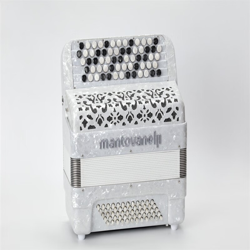 hohner俄罗斯原装进口牌60/96贝斯巴扬手风琴 60贝司 60贝斯白色