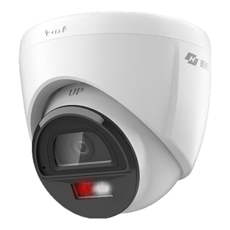 海康威視（HIKVISION）皓視通監(jiān)控攝像頭400萬像素手機遠程POE家用全彩夜視室內外監(jiān)控器商用設備防水戶外34V2-LA 2.8MM
