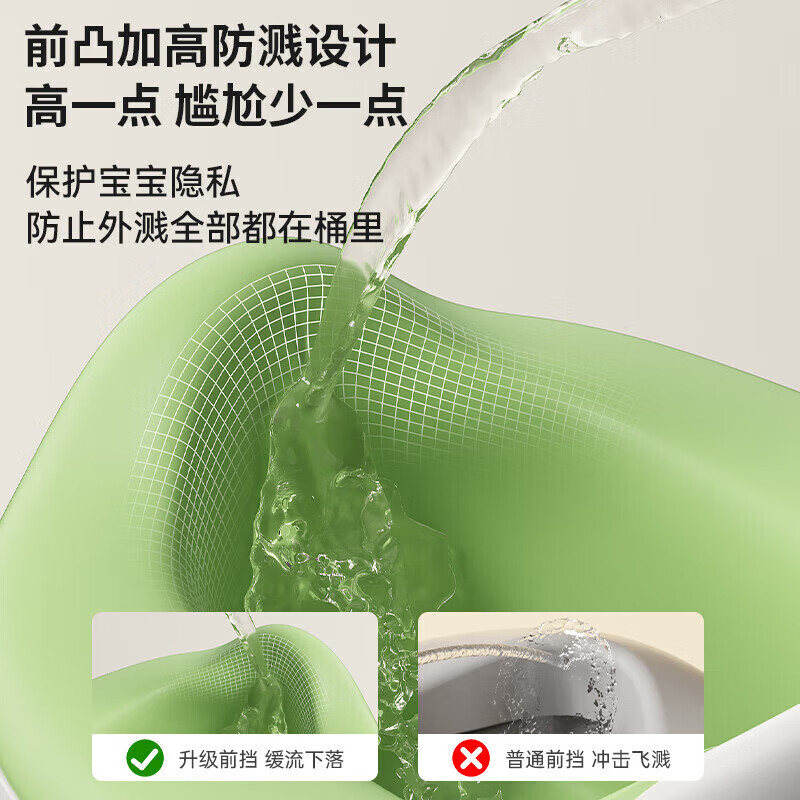 taoqibaby儿童马桶坐便器便盆男孩女宝宝婴儿专用训练厕所小马桶0-3岁 星空紫【赠清洁刷】0-3岁专用