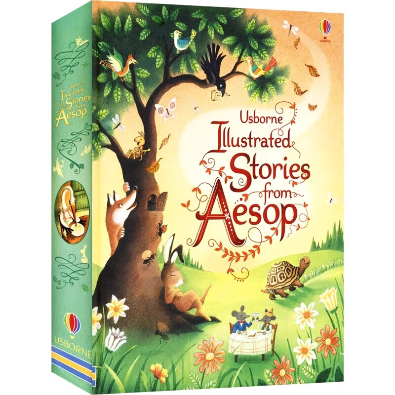 illustrated stories from aesop 尤斯伯恩插画故事系列 伊索寓言英文