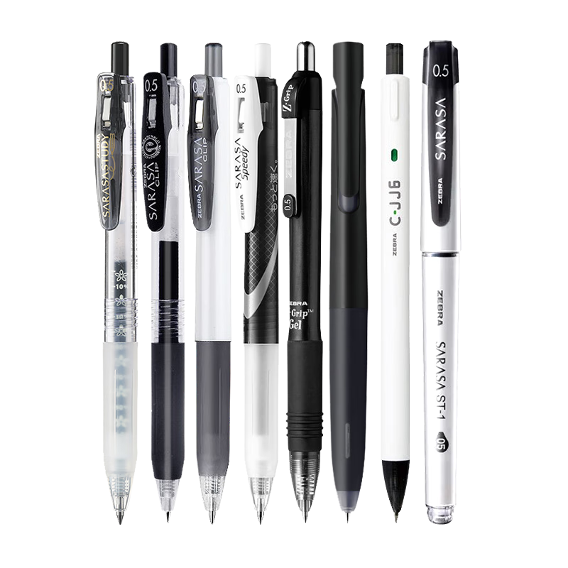 ڲƣZEBRAԱ0.5mmѧԺɫٸˢľǩֱJJ15װ 8֧ٸװ 38.9Ԫ