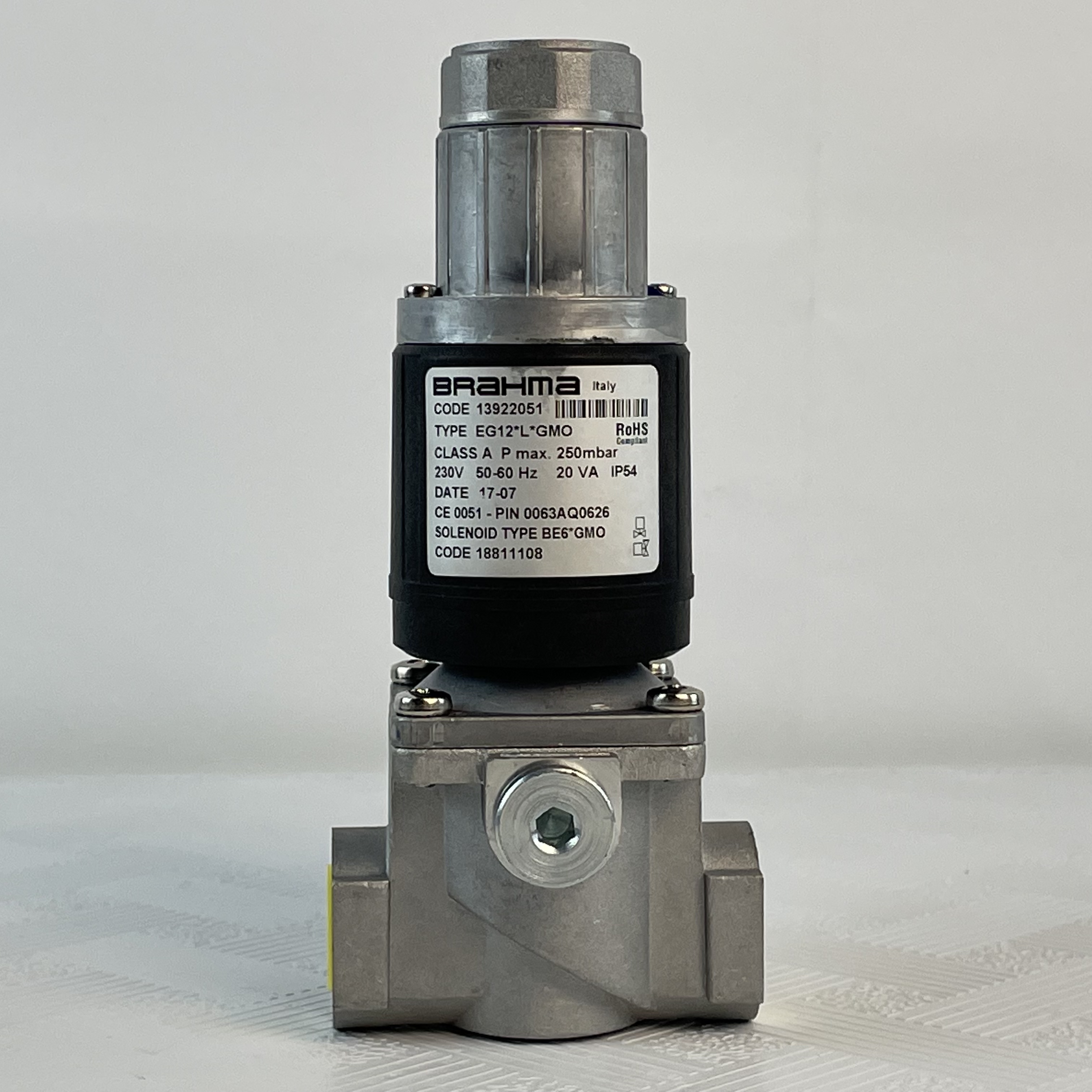 云启格燃气阀组电磁阀门燃烧器用控制阀eg12*eg15*eg30 eg12*l*gmo