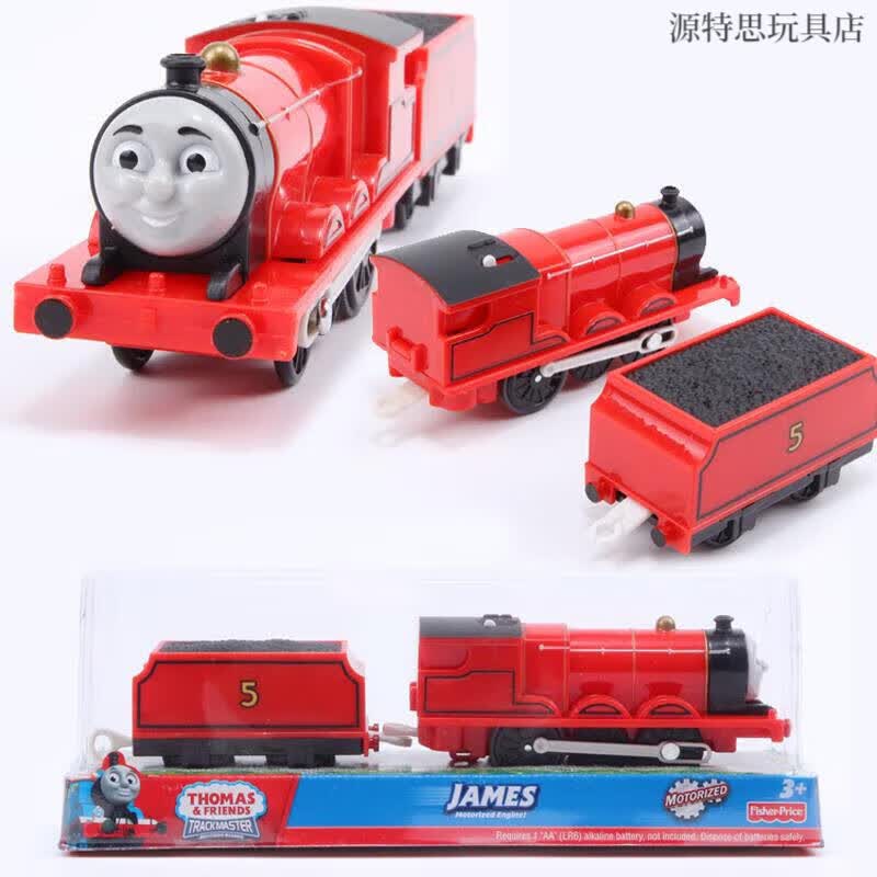 贝奇多托马斯盒装电动小火车头轨道模型玩具查理爱德华培西高登詹姆