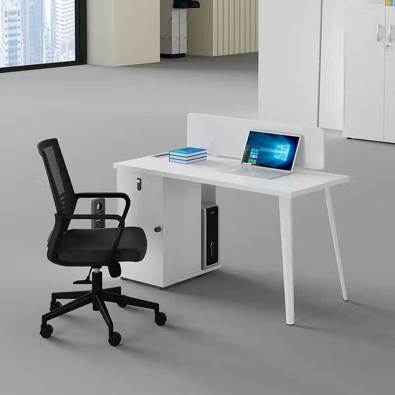 2468双人屏风员工位电脑桌办公室职员办公桌 单人位不含椅不含安装