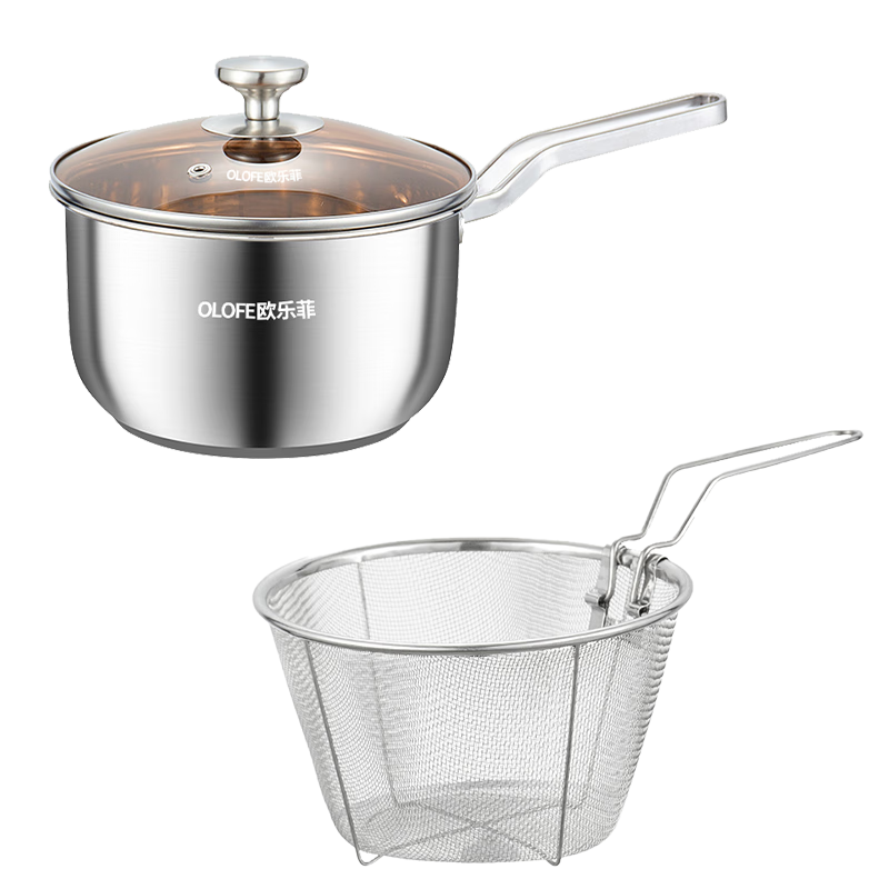 ���ڲ�����ŷ�ַƣ�OLOFE��304������̹�������ʳ��18cm�˿��в�ճС�ż�����ը����©�� 70.29Ԫ(������)