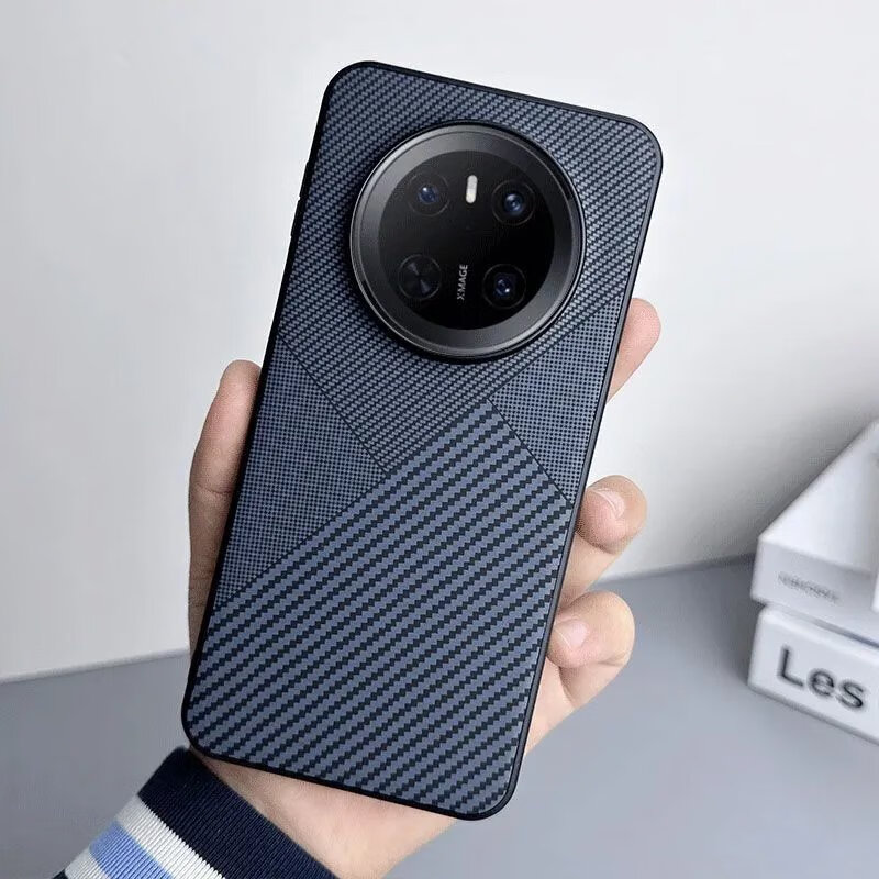 爵达适用华为mate70pro手机壳皮纹pro+时尚华为Mate70保护套 经典条纹【摄像头大孔】 华为Mate70