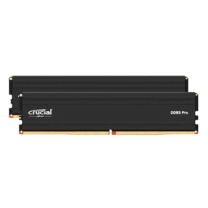 Crucial英睿达 美光 48GB（24GB×2）DDR5 6000频率 台式机内存条 Pro系列电竞条 美光（原镁光）原厂颗粒