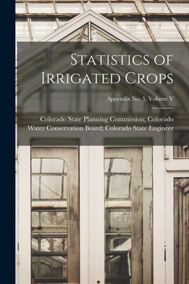 预订 statistics of irrigated crops; appendix *volume v