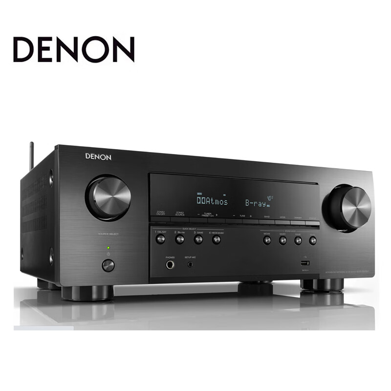 天龙天龙（DENON）AVR-S960H 音响 家庭影院 功放机全国联保假一赔十 黑色