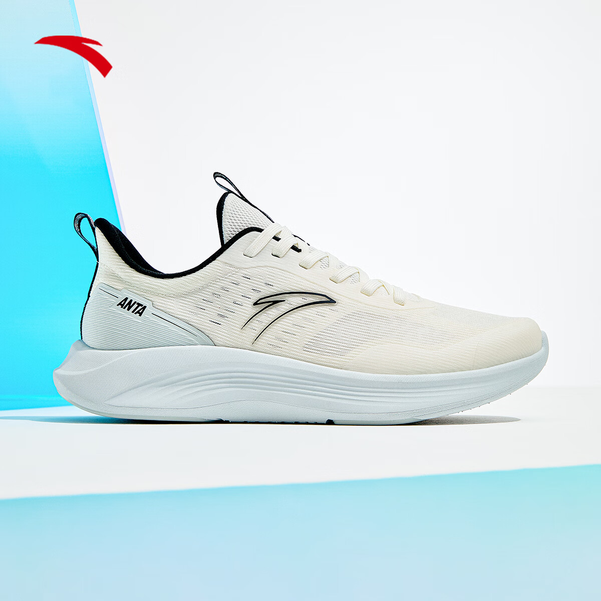 安踏(anta)星云丨男鞋夏季网面透气运动鞋软底轻便通勤跑步鞋男士休闲