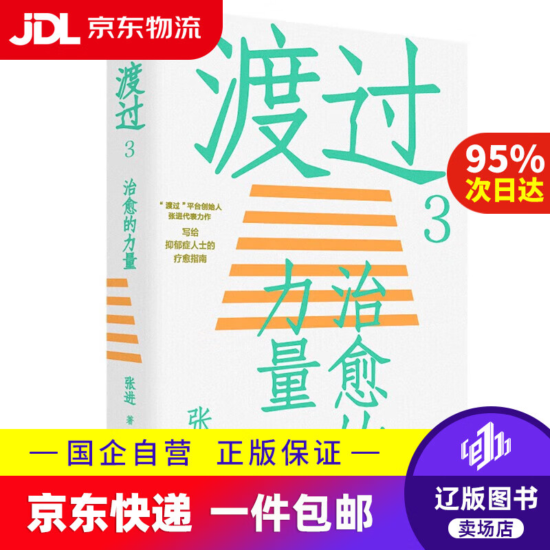 【满59包邮】渡过3 治愈的力量 张进 9787500878254 中国工人出版社