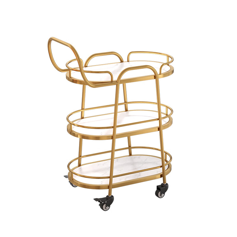 成餐车小推车酒店商用餐厅送餐车会所高档酒水手推车家用移动茶水车