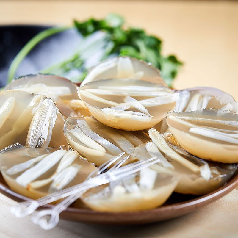 食芳溢福建泉州特产土笋冻厦门旅游必尝下酒即食奇葩小吃沙虫冻 10个