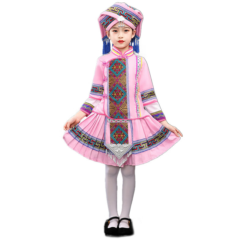 苗族服装男 儿童少数民族广西三月三壮族彝族演出服土家族布依族