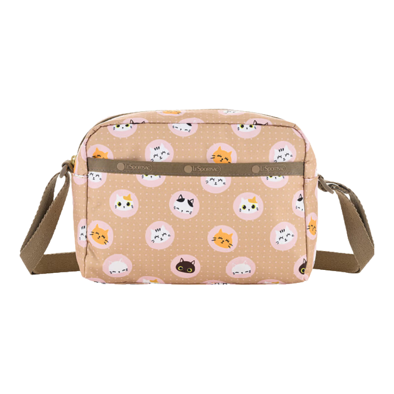 Lesportsac�ֲ�ʫ�¿����Ů��ʱ����Ƶ���С����б�����Ϧ��Ů������ ��è���ֲ�