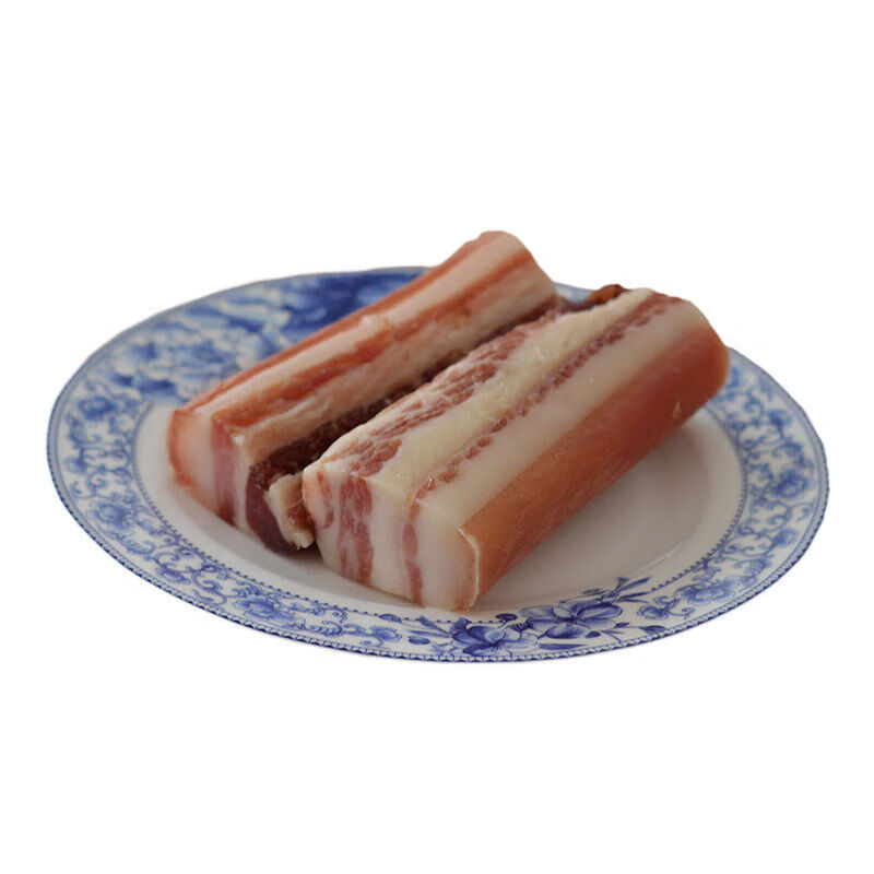 正宗江西農(nóng)家自制土豬臘肉咸肉日曬風(fēng)干五花臘肉 一斤偏肥五花臘肉