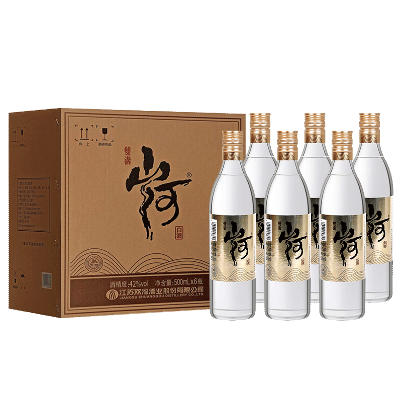 shuanggou/˫�� ɽ�Ӵ��� 42�� Ũ���� 500ml 6ƿ 139Ԫ
