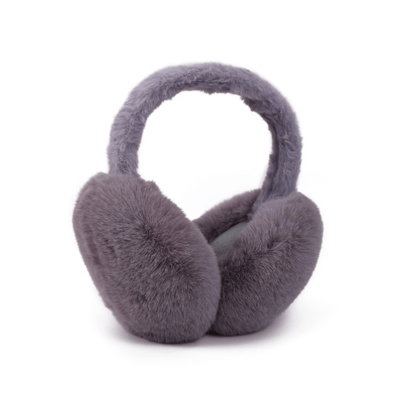 冬季护耳神器冬天男孩耳罩保暖防冻耳套包学生耳帽儿童耳捂毛绒女 3#低调灰、均码