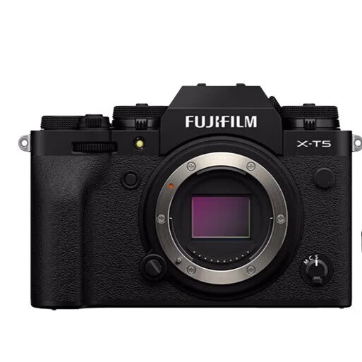 富士（FUJIFILM）国行X-T5/XT5 微单相机 单机身 4020万像素 7.0档五轴防抖 6K30P 经典机械拨盘  富士X-T5单机【黑色】 官方标配(赠送原装电池)