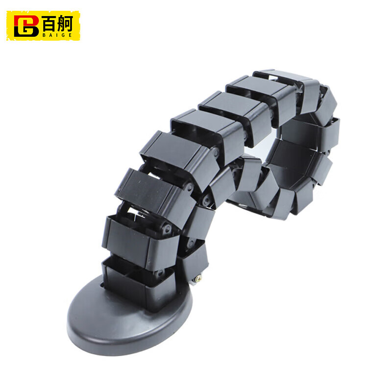 百舸 蛇形穿线包装收纳管 办公桌配件走线槽穿线软管 abs塑料护线管