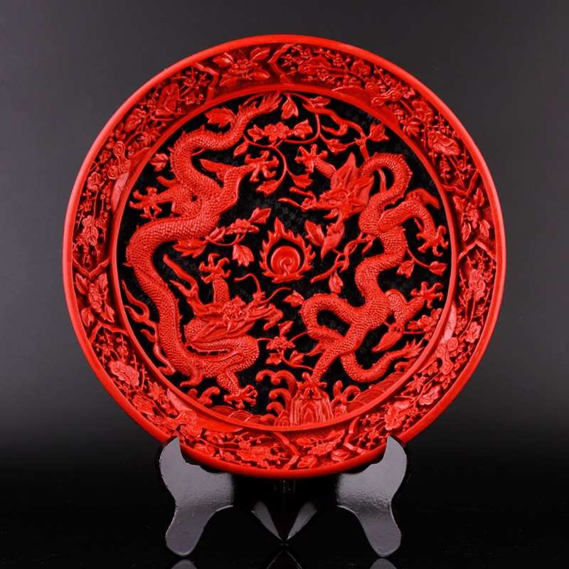 北京特色礼品纪念品漆器漆雕工艺品摆件结婚礼物摆设中国风商务礼品送