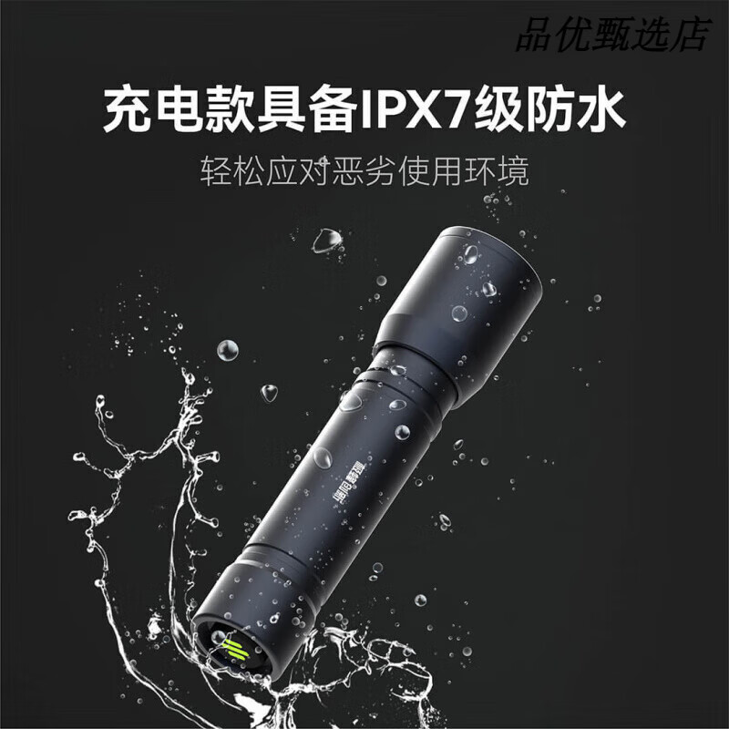 极蜂(BeeBest)F1P强光手电筒家用耐用小型可充电野外超亮远射大功率 F1P充电款