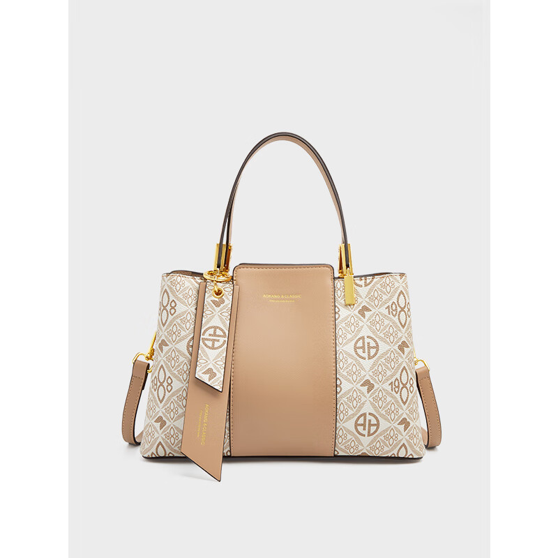 奥康(aokang)parfois奥康手提包女2024新款大容量通勤斜挎包中年妈妈