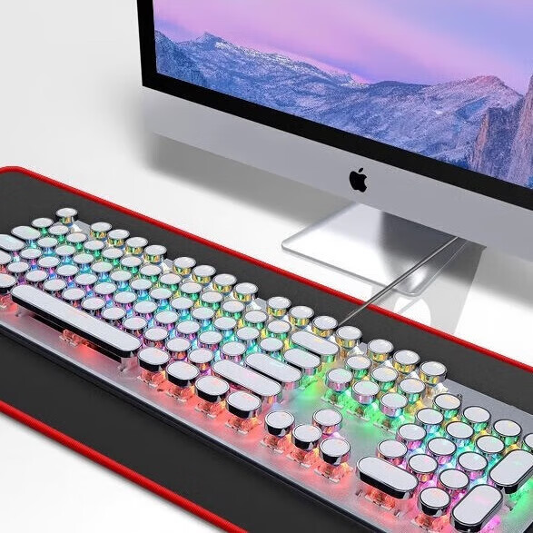 无品牌【优选百货】纯黑商务鼠标垫加大加厚电竞网吧橡胶垫家用游戏专用办公精密红色锁边 300*800*2mm常规款 纯黑色(红色锁边)